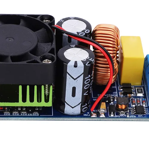 Miniatura 4 de YWBL-WH Módulo amplificador digital Tablero de amplificador de audio DIY componente del sistema de sonido 500W DC58-70V