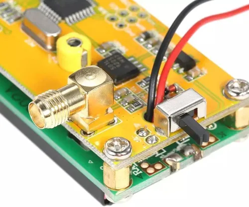 Miniatura 2 de 1 contador de frecuencia de alta precisión, probador de contador de frecuencia de 1 a 500 MHz, medición de pantalla LCD digital con conector SMA