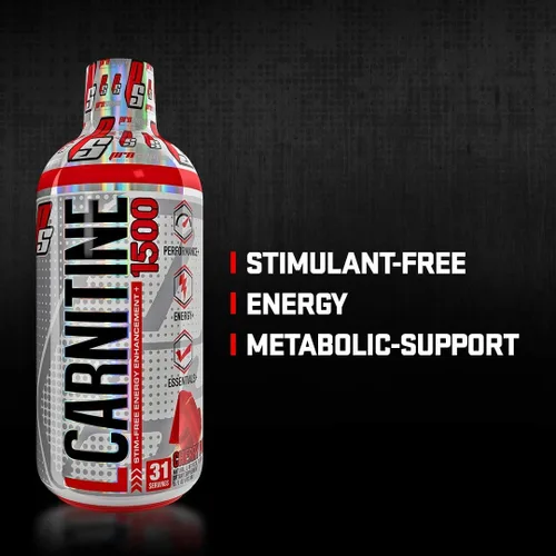 Miniatura 3 de PROSUPPS L-Carnitine 1500 inyecciones líquidas sin estimulantes para hombres y mujeres, bebida de entrenamiento energizante metabólico
