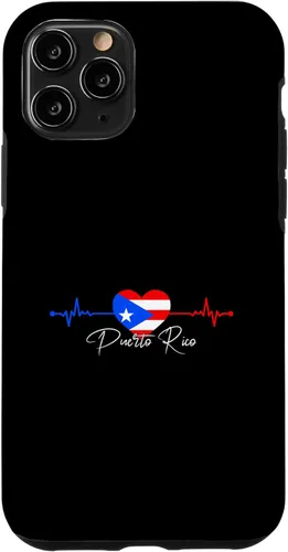 Miniatura 29 de Puerto Rico Boricua Heartbeat Puerto Rican Flag Case for iPhone 17