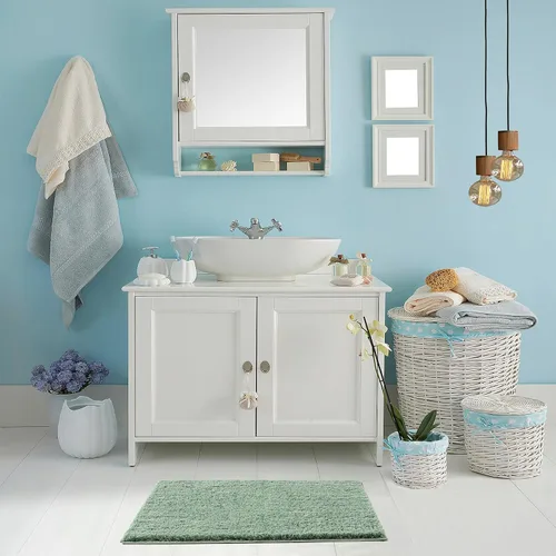 Miniatura 3 de CozeCube Alfombra de Baño Verde Salvia 59" x 24", Alfombras de Baño para Baño Antideslizantes, Alfombras de Baño Ultra Suaves Lavables, Alfombras