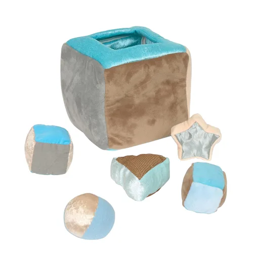 Miniatura 7 de Excellerations Anillo apilable de arcoíris de felpa gigante para niños, juego de aula para niños