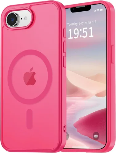 Miniatura 104 de vnnink para iPhone 12 y iPhone 12 Pro, funda de teléfono celular translúcida con protección contra caídas de grado militar, mate magnética