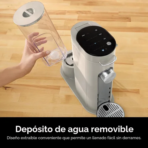 Miniatura 6 de Ninja Pods & Grounds Cafetera de una sola porción, compatible con cápsulas K-Cup, prepara molidos, diseño compacto, depósito de 56 oz, tamaños