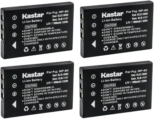 Miniatura 5 de Kastar Paquete de 1 batería de repuesto para COMA-BP1, Mylo COM-1 Mylo COM-2, ROLLEI dp5300 dp5330, Creative Divi CAM 428, YAESU VX-2 VX-2E VX-2R