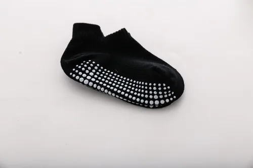 Miniatura 3 de J Poqobog Calcetines tobilleros antideslizantes para bebés, niños y niñas con suela antideslizante