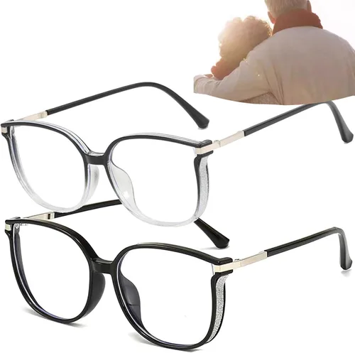 Miniatura 8 de Gafas de lectura de luz anti-azul portátiles de moda para mujer, con diamantes brillantes