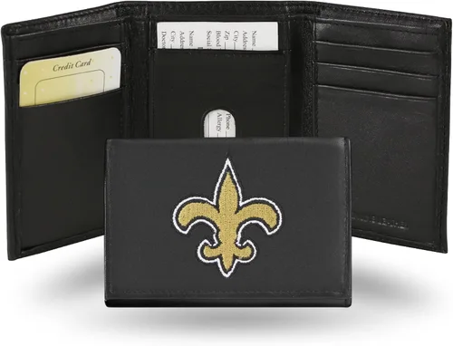 Miniatura 13 de Rico Industries NFL Football Embroidered Tri-fold Wallet