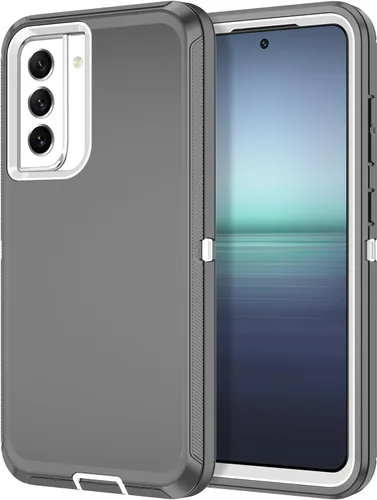 Miniatura 36 de I-HONVA para Samsung Galaxy S21 FE 5G, Funda Resistente a Golpes, Polvo y Caídas de 3 Capas, Protección Completa del Cuerpo