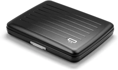 Miniatura 33 de Cartera de aluminio ÖGON -DESIGNS-, de gran capacidad con cerradura metálica, protección RFID contra fraudes y desmagnetización, modelo Smart Case