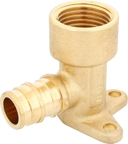 Miniatura 3 de PEX A accesorios de latón de expansión, 1/2 "x 1/2" Codo de oreja NPT hembra para tubería Pex-a (ASTM F1960) -10P