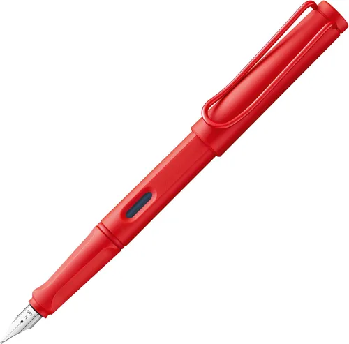 Lamy Safari Cosy Pluma Estilográfica 020 Edición Especial, Pluma Estilográfica Moderna en Color Fresa con Agarre Ergonómico y Diseño Atemporal,