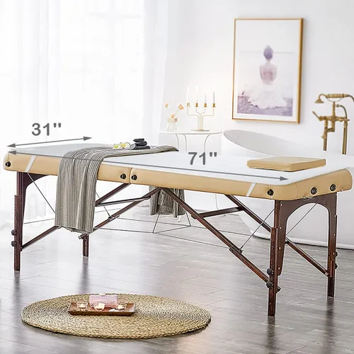 Miniatura 7 de WELLHUT Calentador de Mesa de Masaje, Almohadilla Térmica Certificada UL para Spa, Manta de Lana Deluxe para Mesa con 5 Niveles de Calor, 8