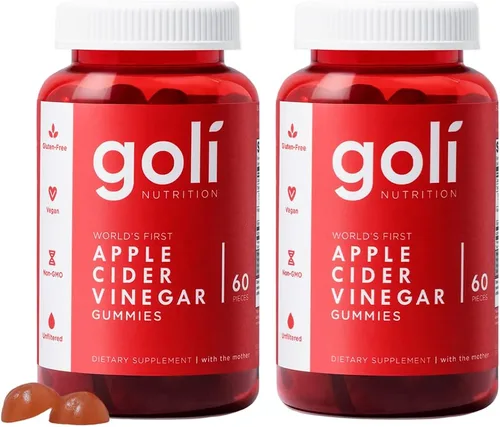 Miniatura 11 de Goli Vitaminas Gomosas de Vinagre de Sidra de Manzana - 60 Unidades - Vitamina B12, Sin Gelatina, Sin Gluten, Veganas y Sin OGM