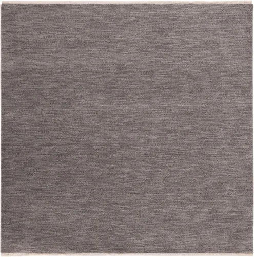 Miniatura 13 de SAFAVIEH Lasa Collection - Alfombra de área de 5.3 x 7.7 pies, color gris claro, diseño de flecos sólidos, no desprende pelusa y de fácil cuidado