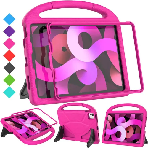 Miniatura 14 de SUPLIK Funda infantil para iPad Air de 5ª/4ª generación (10.9 pulgadas, 2022/2020), construida con protector de pantalla, iPad Air 5, funda a prueba