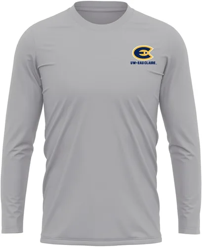 Miniatura 310 de Camisa deportiva de manga larga oficial de la NCAA Collegiate para hombre, con logotipo en el pecho izquierdo, colección Athletic Heather