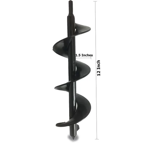 Miniatura 3 de Ashman - Broca de taladro de 3 x 14 pulgadas para plantar bulbos, un paquete