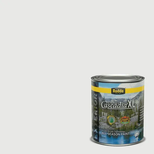 Miniatura 128 de Rodda Paint CASCADIA XL Pintura e imprimación satinada exterior en uno, cuarto de galón, pimienta de Jamaica