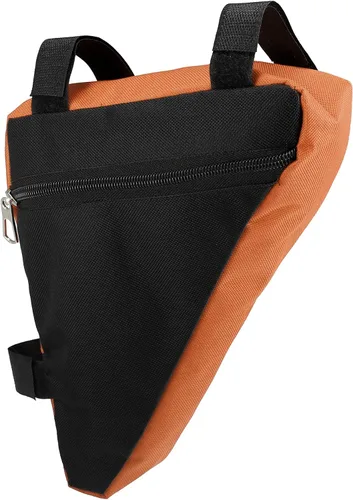 Miniatura 8 de X AUTOHAUX Bolsa de marco triangular para bicicleta Bolsa frontal Bolsa de almacenamiento de ciclismo para bicicletas de montaña de carretera