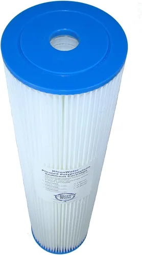 Miniatura 3 de KleenWater KW4520BR - Cartucho de filtro de agua de repuesto para sedimentos de óxido de suciedad, plisado, 4.5 x 20 pulgadas, 50 micrones