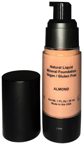 Mom's Secret Base líquida 100% natural, orgánica, vegana, a base de aloe, protección solar natural, sin gluten, libre de crueldad, fabricada en los