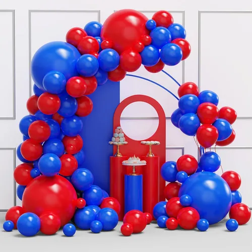Miniatura 12 de Kit de arco de guirnalda de globos de color dorado y negro, 134 globos metálicos dorados y negros con diferentes tamaños para graduación