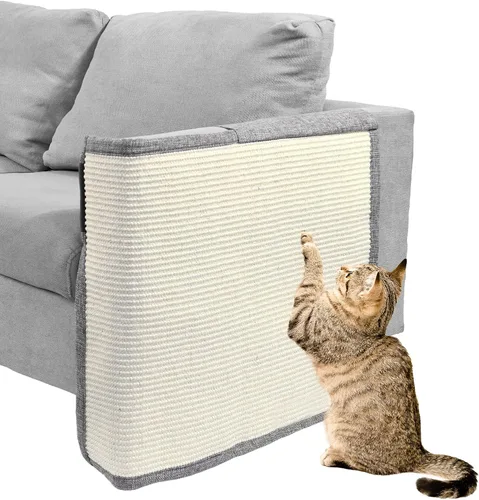 Miniatura 33 de Protector de Sofá contra Arañazos de Gato, 27.6" L*19.6" A Almohadilla Protectora de Muebles contra Arañazos de Gato Protector de Brazo de Sofá
