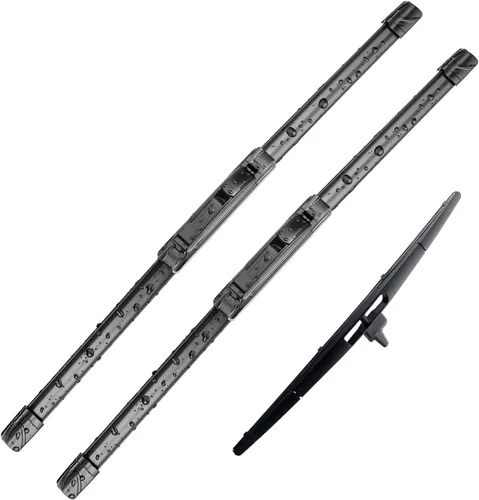 Miniatura 14 de 3 escobillas limpiaparabrisas para Jeep Renegade 2015 2016 2017 2018 2019 2020 2021 2022 2023, repuesto automotriz de equipo original, escobillas