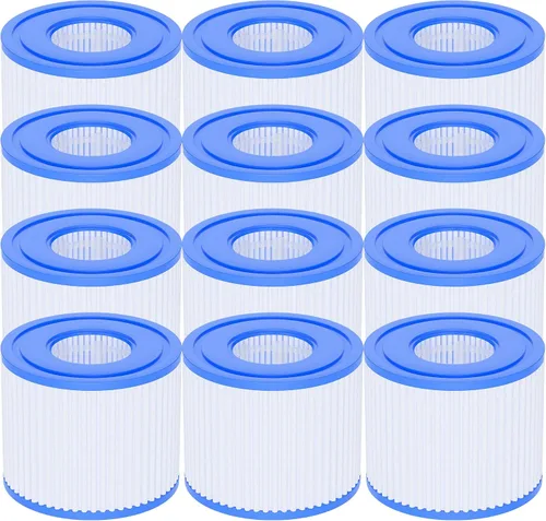 Miniatura 11 de AQUALTRA Cartucho de filtros para bañera de hidromasaje tipo VI compatible con Lay-Z Spa, 90352E 58323E 58323 58324 90427E Filtros inflables