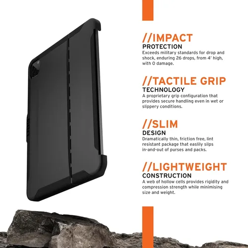 Miniatura 3 de UAG - Funda Scout diseñada para iPad Pro de 11 pulgadas (4ª generación 2022, 3ª generación 2021) (requiere el uso de teclado inteligente), funda