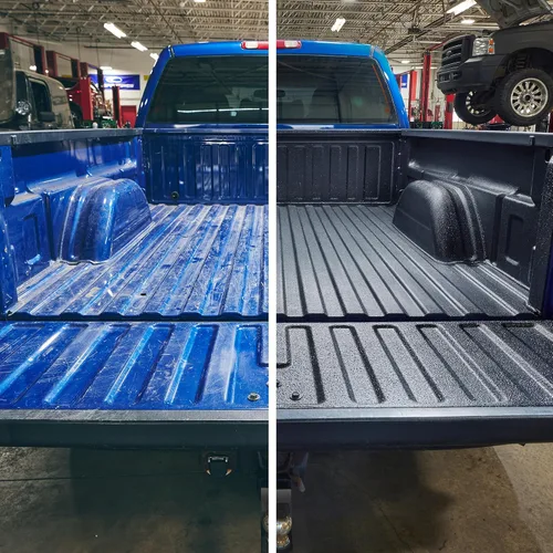 Miniatura 4 de Raptor - Kit de revestimiento en aerosol de uretano tintado para caja de camioneta, pintura protectora, duradera, para portones traseros y camiones