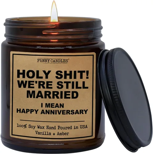Miniatura 10 de Velas divertidas para regalo de despedida de colega para mujeres, hombres - “¡Felicidades! Lo lograste” – Aroma a lavanda y vainilla, vela de tarro
