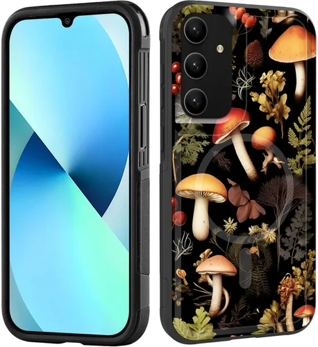 Miniatura 282 de Funda magnética para Galaxy A16 5G, [compatible con MagSafe] [protección contra caídas de grado militar] Funda resistente a prueba de golpes