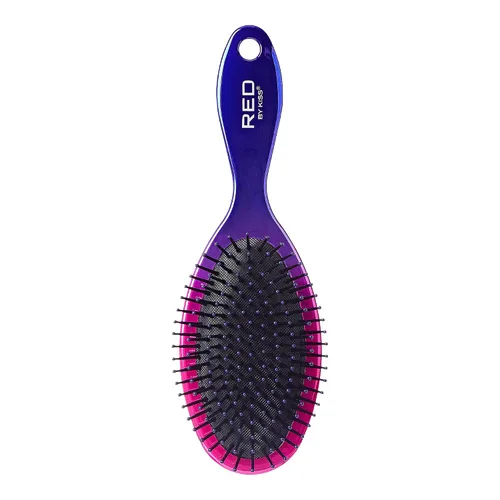 Miniatura 7 de RED by Kiss Cepillo desenredante para hombres, mujeres y niños. Cepillos desenredantes de carbón de cristal para cabello grueso, rizado, natural