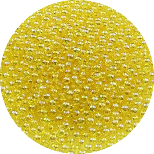 Miniatura 9 de 2000 cuentas redondas acrílicas de 0.157 pulgadas (0.157 in), cuentas espaciadoras de colores AB con agujero para bricolaje, pulseras, collares