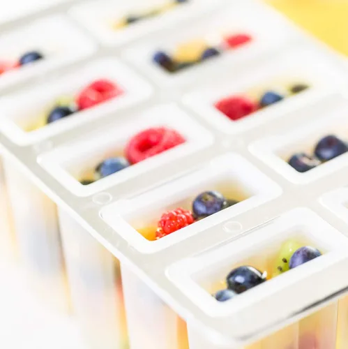 Miniatura 4 de Fox Run Molde para hacer paletas congeladas, con 24 varillas, plástico sin BPA y aluminio
