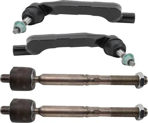 Miniatura 111 de TRQ Juego de barras de acoplamiento delanteras interiores y exteriores de 4 piezas compatible con Jeep Cherokee 1991-2001 y Comanche 91-92