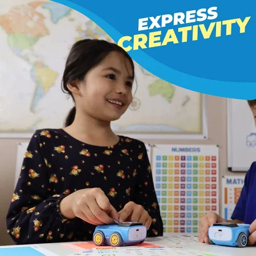 Miniatura 6 de Kit de aprendizaje en casa Sphero Indi - Robot de codificación sin pantalla para niños de 4 años en adelante - Construye laberintos, aprende