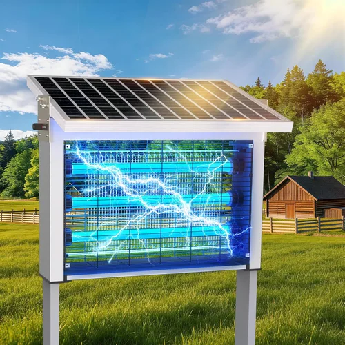 Miniatura 12 de Potente exterminador solar de insectos para exteriores para 2000 pies cuadrados con cable de extensión de 13 pies, exterminador de mosquitos