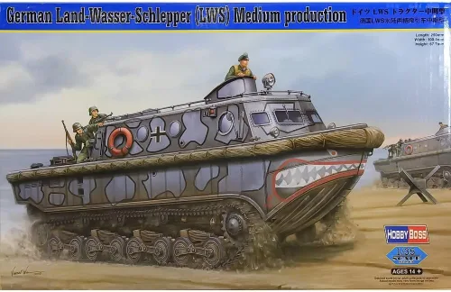 Miniatura 3 de Hobby Boss Kit de construcción alemán Land-Wasser-Schlepper Mid-Production