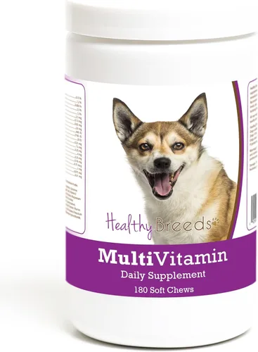 Miniatura 110 de Healthy Breeds Bulldog francés multivitamínico suave masticable para perros 180