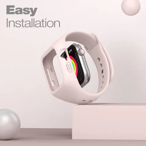 Miniatura 3 de SURITCH Correa deportiva compatible con Apple Watch SE/9/8/7/6/5/4 de 1.575 pulgadas, 1.614 pulgadas, 1.732 pulgadas, 1.772 pulgadas, correa
