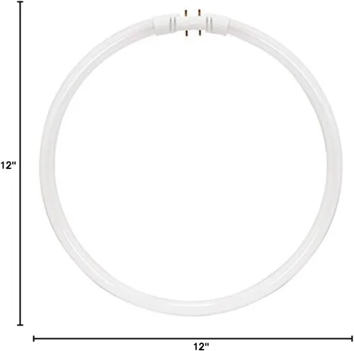 Miniatura 5 de KOR Paquete de 2 círculos fluorescentes FC40T5/830-12 pulgadas, T5, 40 W, 3000 K, blanco cálido, base 2GX13, (FC12T5/830)