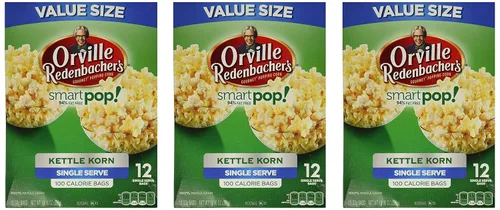 Miniatura 2 de Orville Redenbacher's Smart Pop! Palomitas de maíz con sabor a mantequilla (paquete de 2) 6 cajas