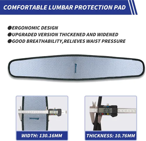 Miniatura 5 de Arnés de protección contra caídas de cuerpo completo universal con anillo en D dorsal y piernas con hebilla de acoplamiento, arnés para techos