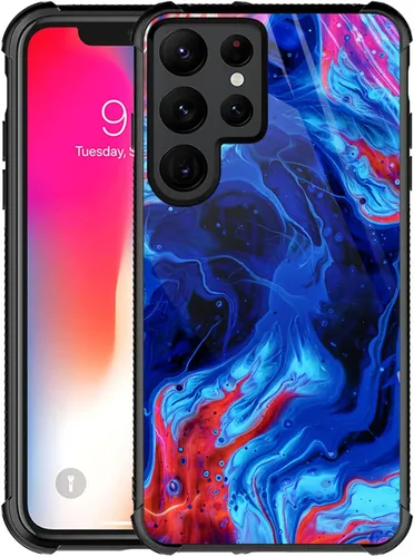 Miniatura 9 de CARLOCA Funda compatible con Samsung Galaxy S22 Ultra, diseño de humor para adultos, diseño de patrón de humor para niñas y niños, a prueba