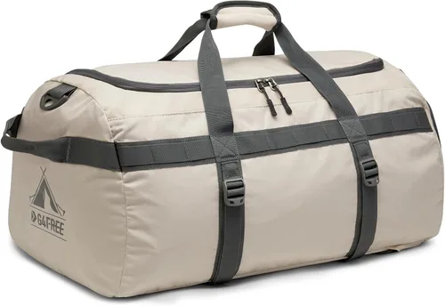 Miniatura 7 de G4Free Bolsa de gimnasio para mujeres y hombres, mochila de lona de 45 litros con compartimento para zapatos, resistente al agua, bolsa de viaje
