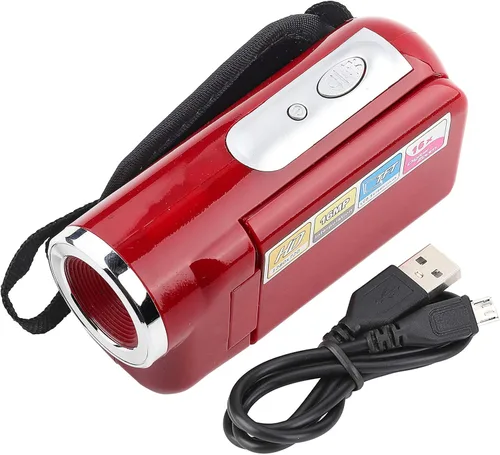 Miniatura 9 de Videocámara digital para niños – Cámara de video HD con zoom digital 16X con pantalla LCD TFT de 2 pulgadas, grabadora de video portátil para niños