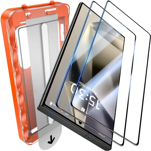 Miniatura 8 de UniqueMe Protector de pantalla de privacidad para S24 Ultra - Paquete de 2 protectores de pantalla de privacidad para Samsung Galaxy S24 Ultra